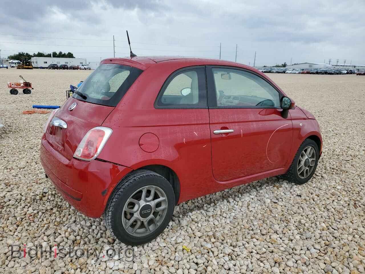 2012 FIAT 500 - VIN: 3C3CFFAR5CT105141 - Фото 3