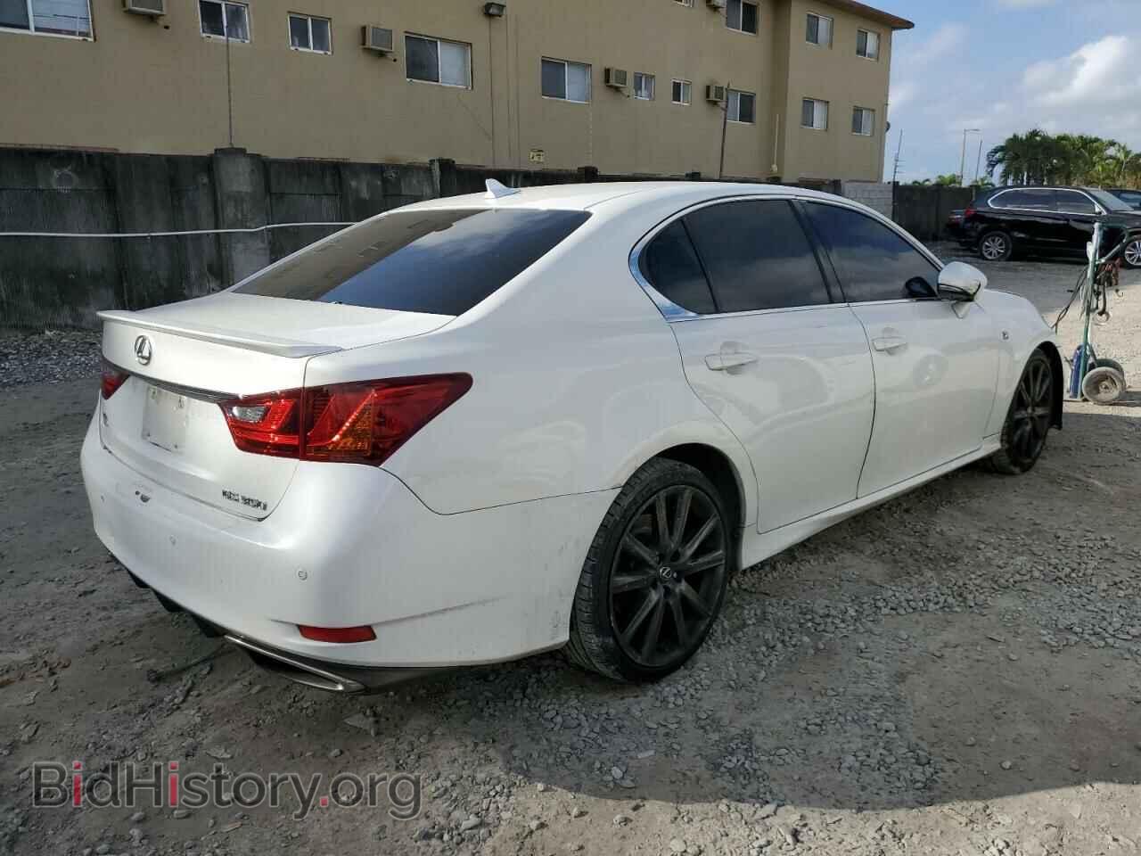2013 LEXUS GS350 - VIN: JTHBE1BL6D5018663 - Фото 3