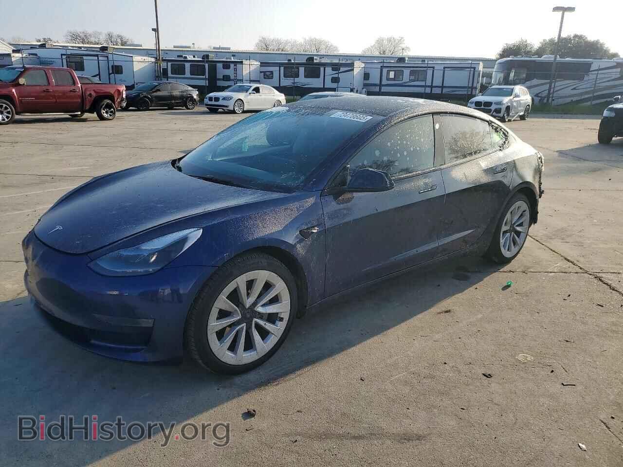 Photo 5YJ3E1EA3NF199771 - TESLA MODEL 3 2022