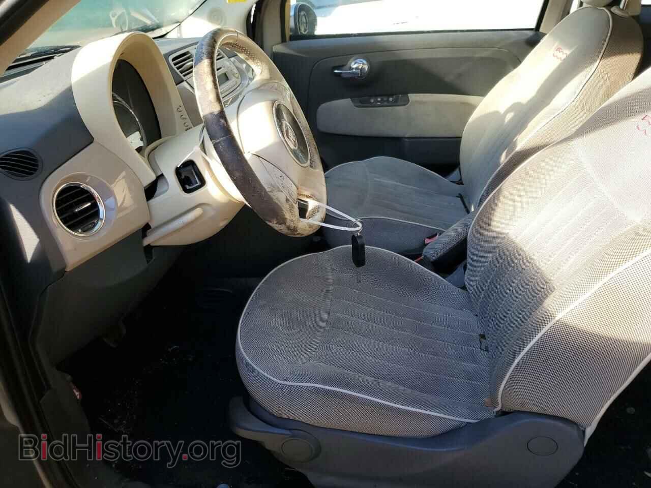 2012 FIAT 500 - VIN: 3C3CFFER5CT128221 - Фото 7