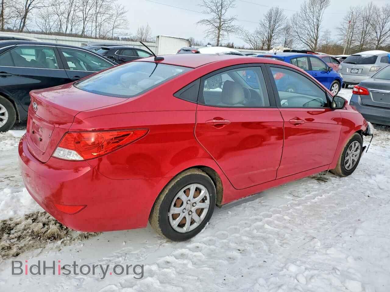 2014 HYUNDAI ACCENT - VIN: KMHCT4AEXEU777528 - Фото 3