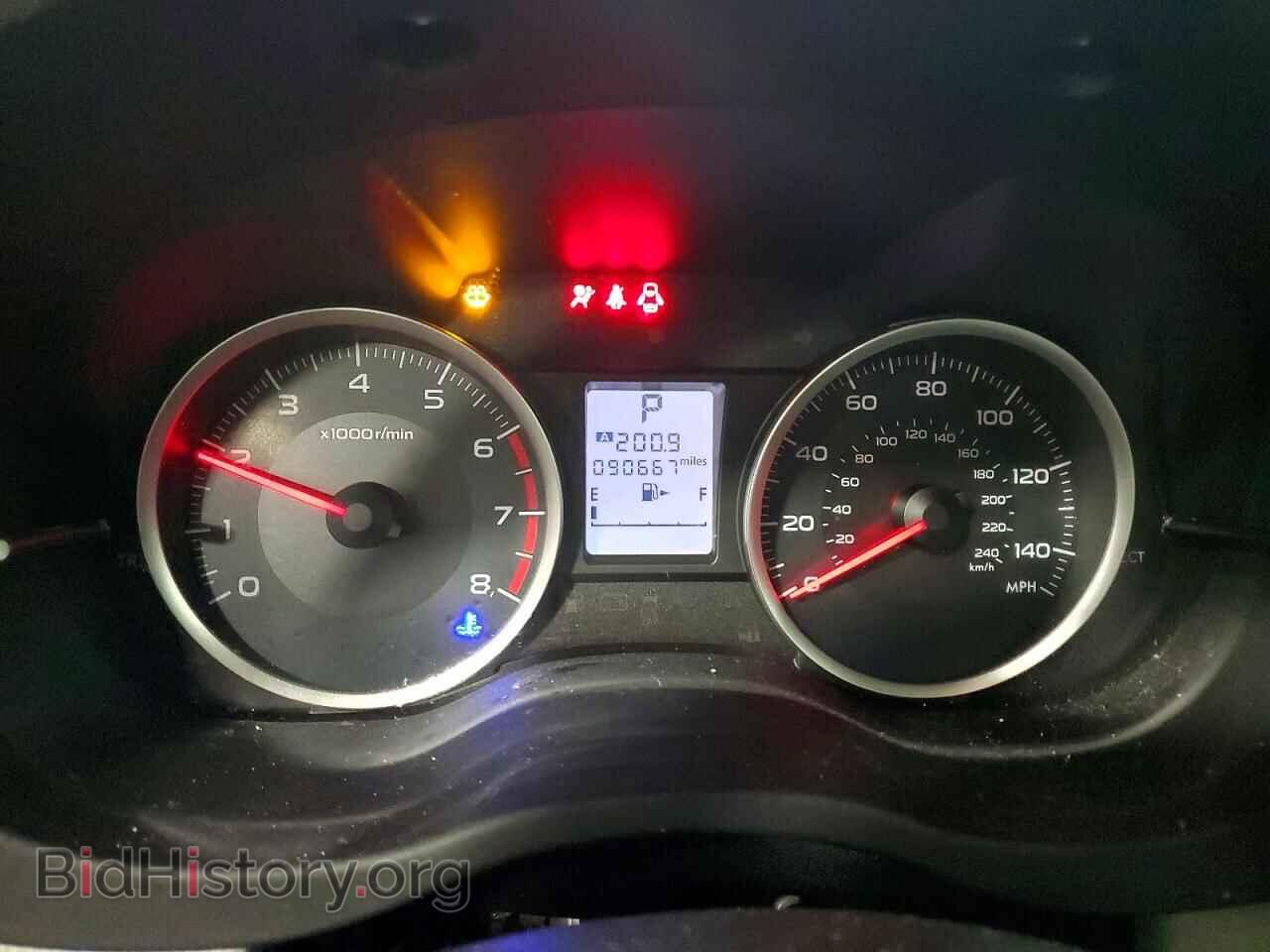 2014 SUBARU FORESTER - VIN: JF2SJAEC7EH401554 - Фото 9