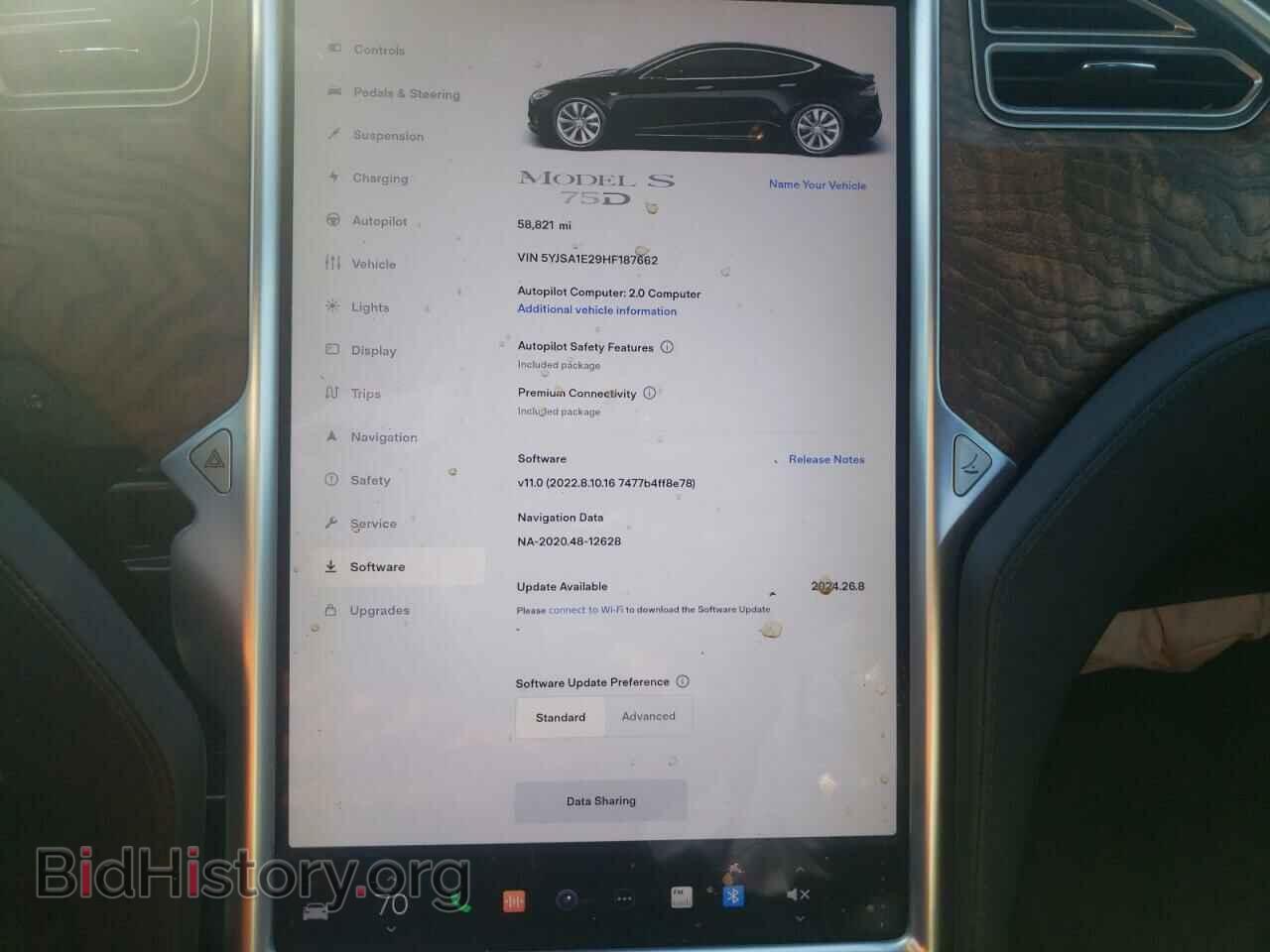 2017 TESLA MODEL S - VIN: 5YJSA1E29HF187662 - Photo 9