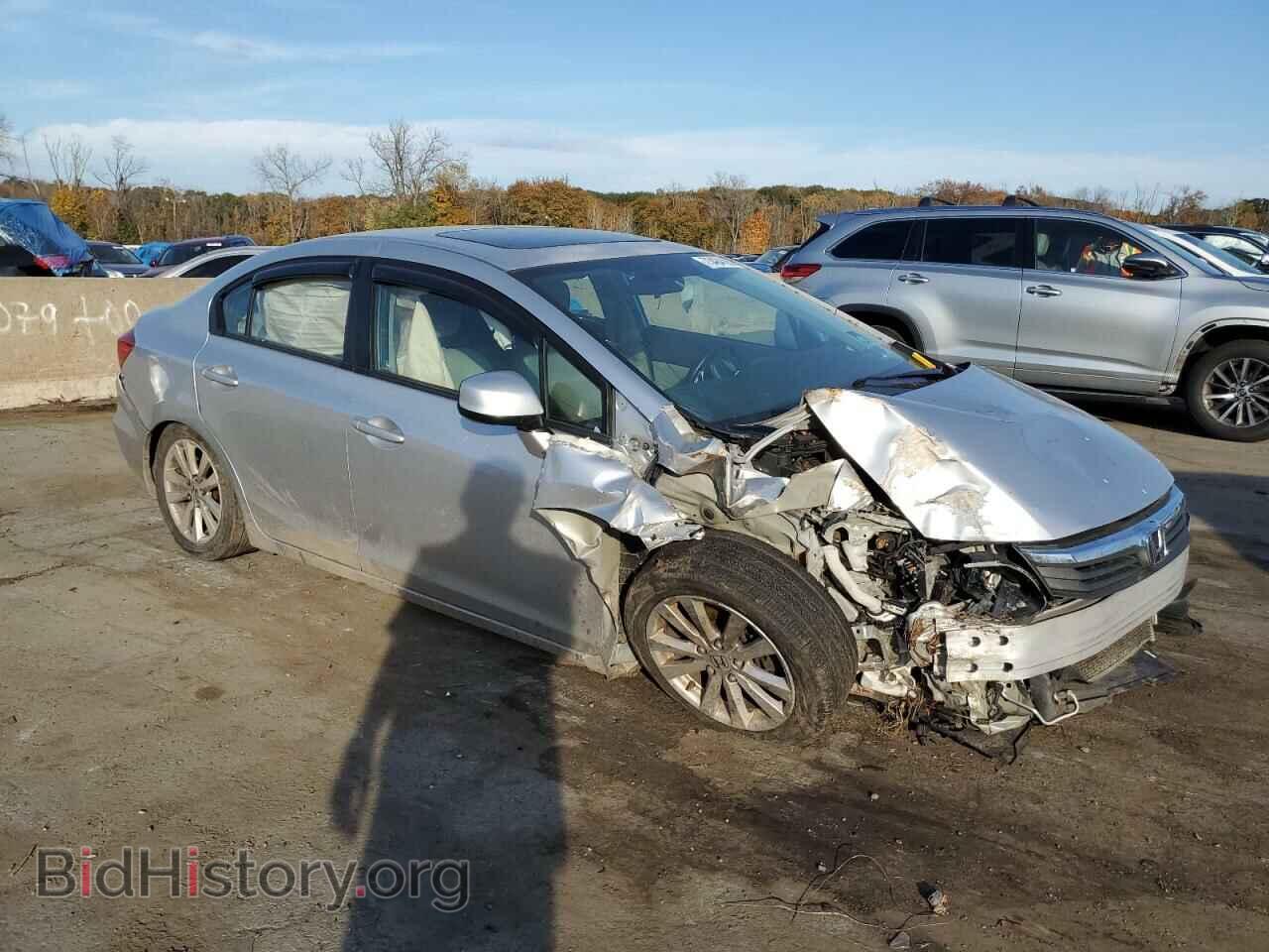 2012 HONDA CIVIC - VIN: 2HGFB2F80CH302404 - Фото 4