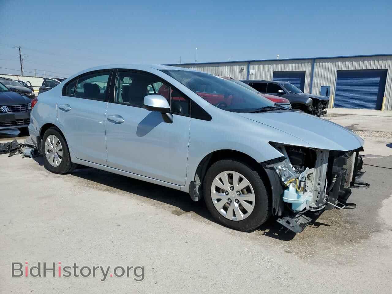 2012 HONDA CIVIC - VIN: 2HGFB2F57CH528767 - Фото 4