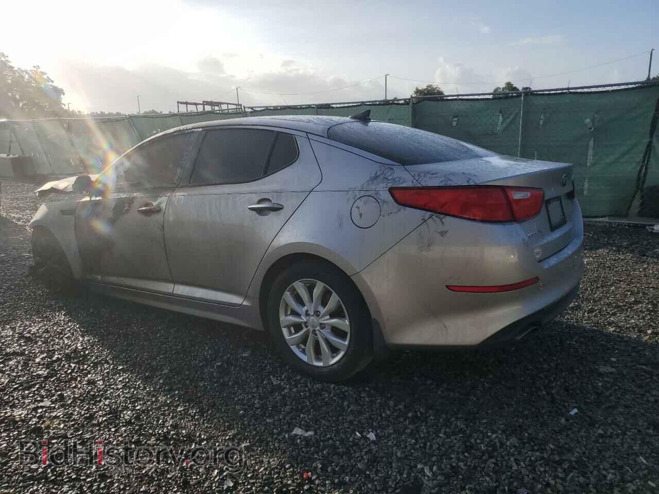2015 KIA OPTIMA - VIN: 5XXGN4A79FG444343 - Фото 2