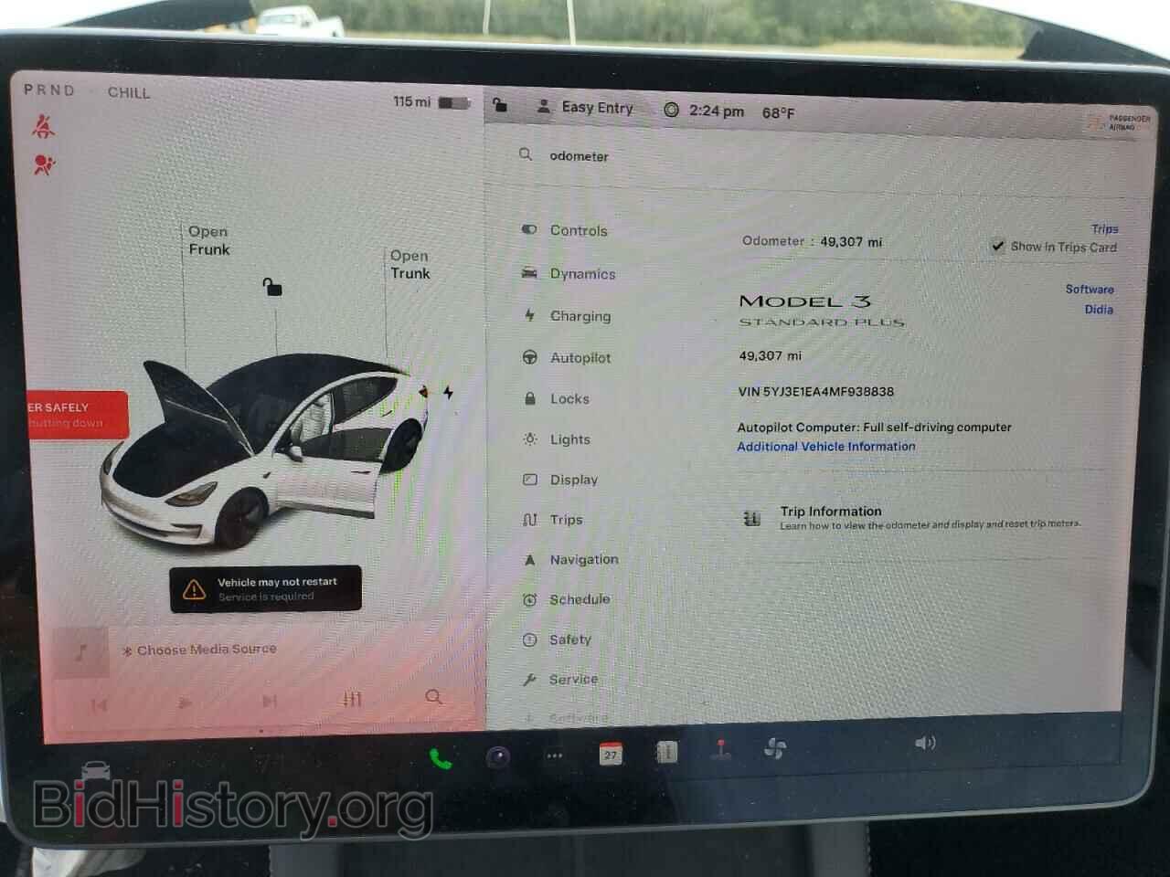 2021 TESLA MODEL 3 - VIN: 5YJ3E1EA4MF938838 - Photo 9
