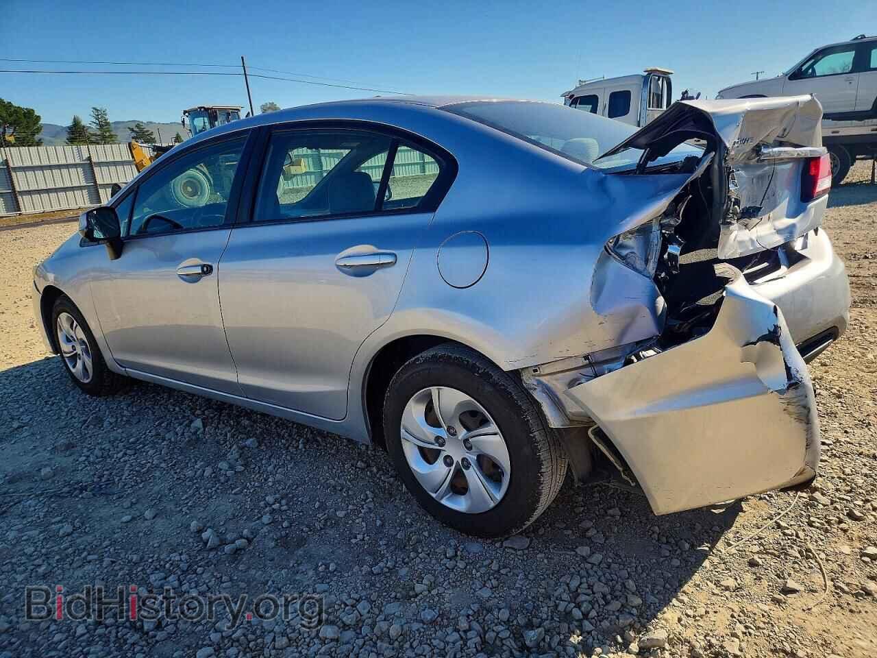 2013 HONDA CIVIC - VIN: 19XFB2F56DE266641 - Фото 2