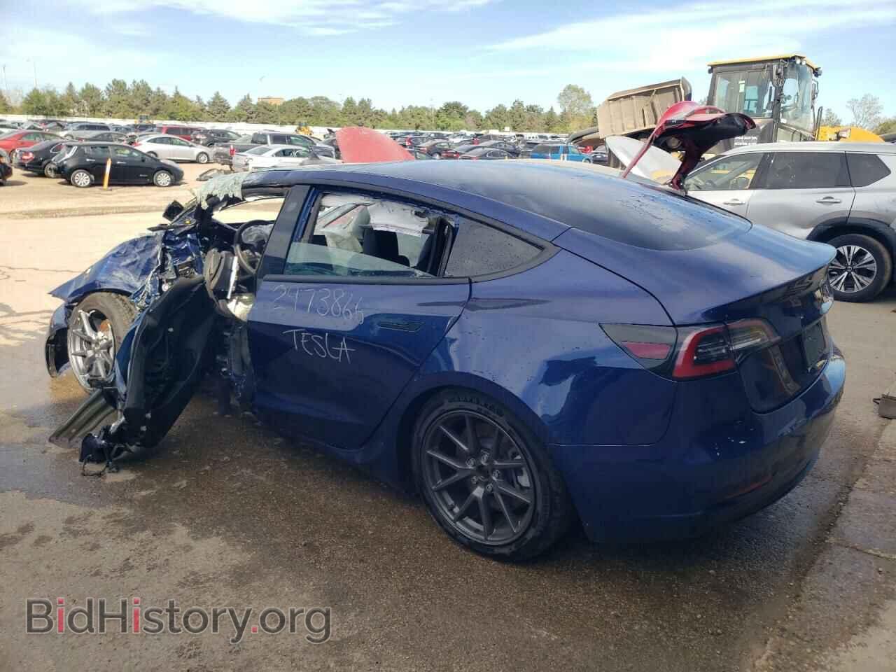 2022 TESLA MODEL 3 - VIN: 5YJ3E1EA7NF370067 - Фото 2