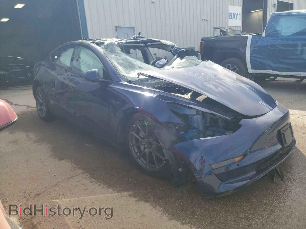 2022 TESLA MODEL 3 - VIN: 5YJ3E1EA7NF370067 - Фото 4