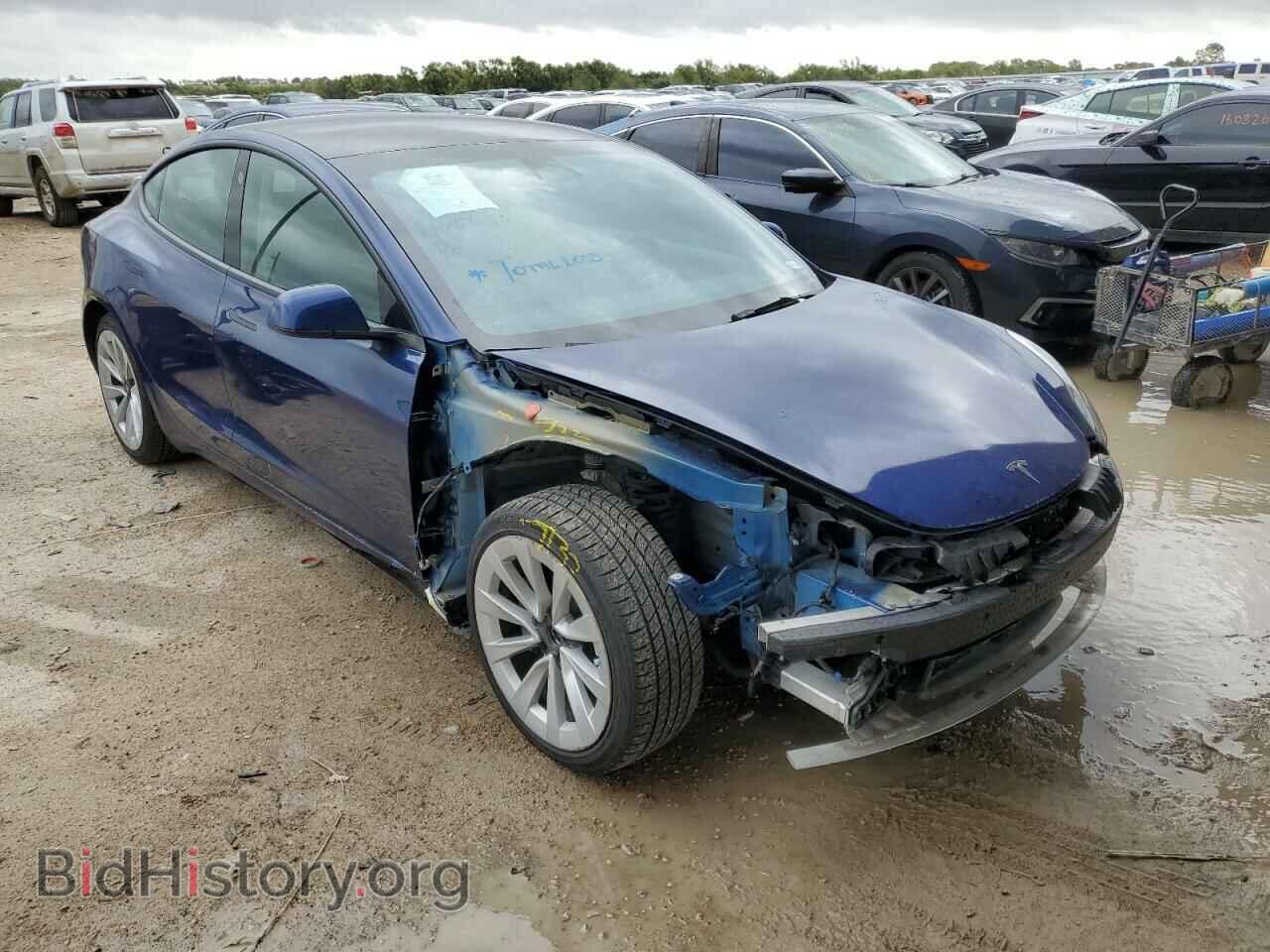 2022 TESLA MODEL 3 - VIN: 5YJ3E1EB8NF185163 - Photo 4