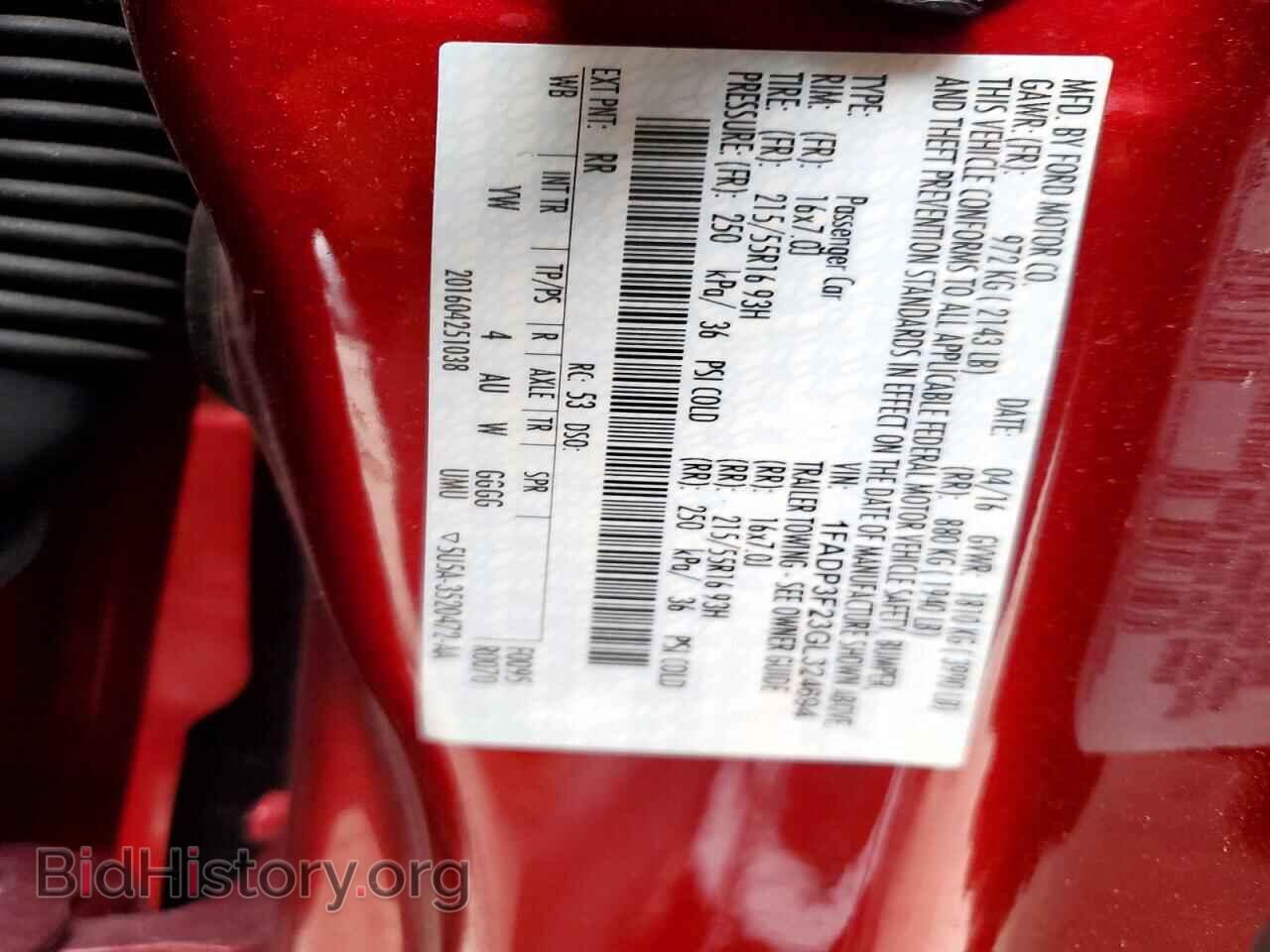 2016 FORD FOCUS - VIN: 1FADP3F23GL324694 - Фото 12