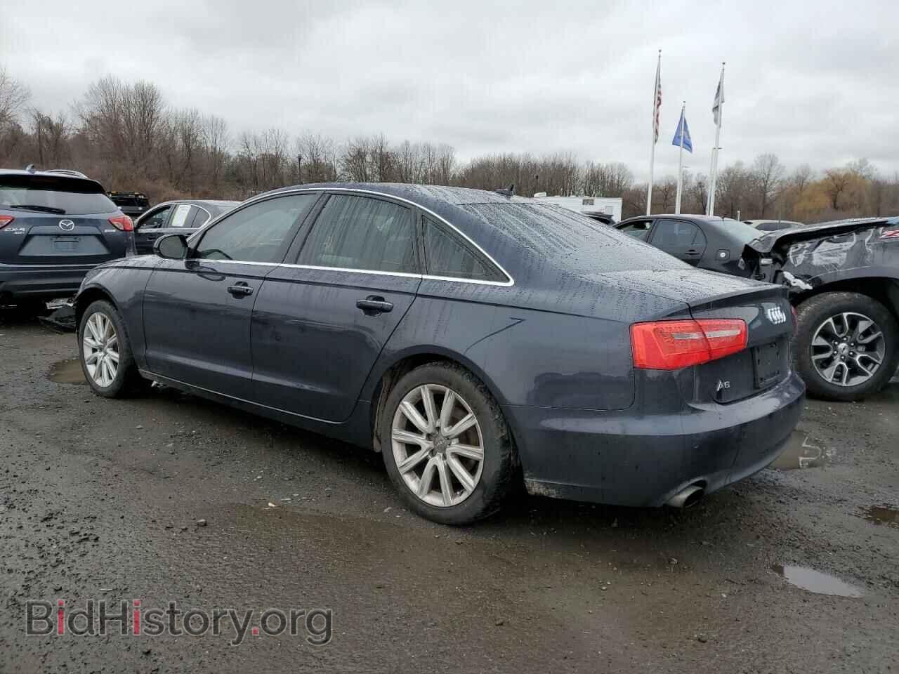 2013 AUDI A6 - VIN: WAUGFAFC5DN072046 - Фото 2