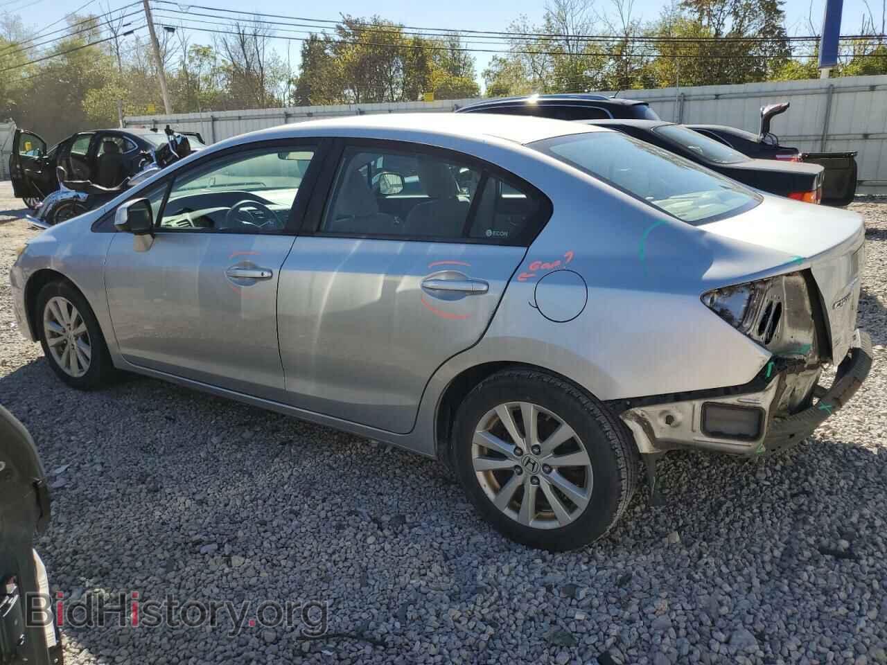 2012 HONDA CIVIC - VIN: 2HGFB2F82CH306261 - Фото 2