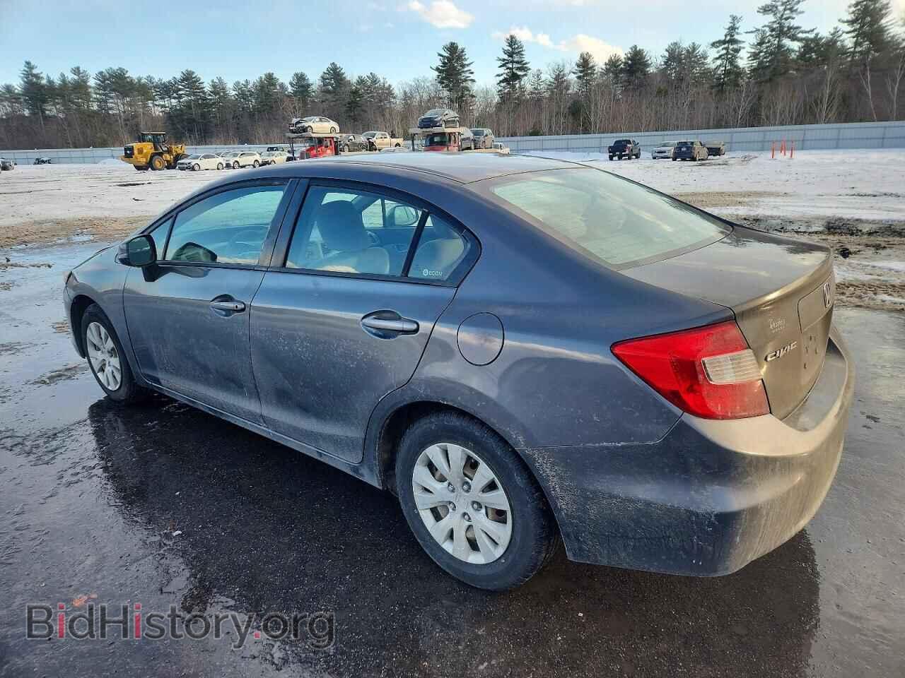 2012 HONDA CIVIC - VIN: 2HGFB2F5XCH596612 - Фото 2