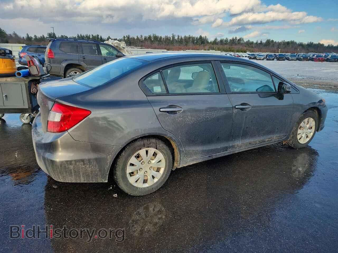 2012 HONDA CIVIC - VIN: 2HGFB2F5XCH596612 - Фото 3
