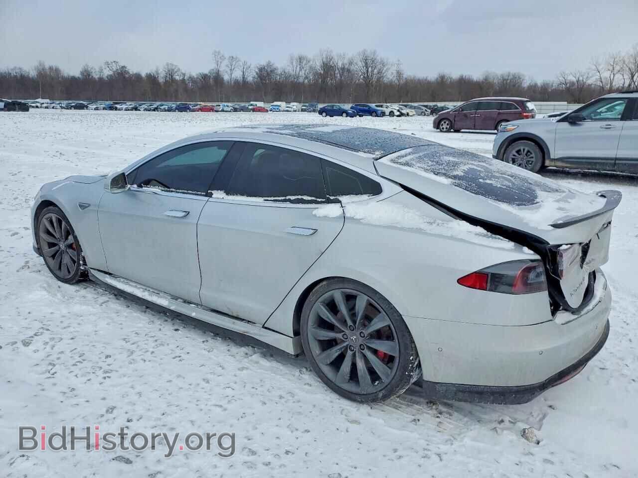 2014 TESLA MODEL S - VIN: 5YJSA1H19EFP52877 - Фото 2