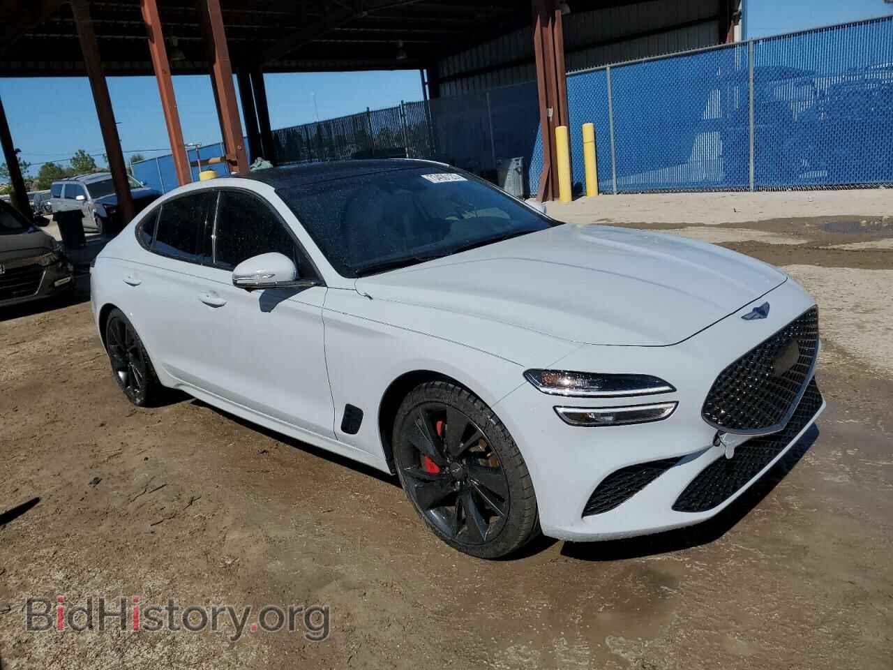 2022 GENESIS G70 BASE - VIN: KMTG54TE4NU097476 - Фото 4
