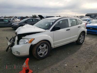 2008 Dodge CALIBER Caliber SX, white — VIN 1B3HB48B48D724273, Copart