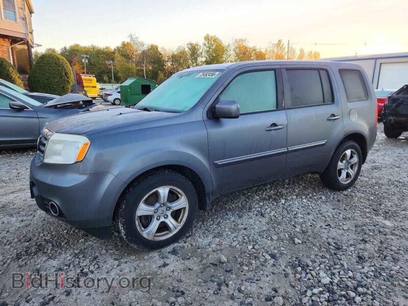 2013 Honda PILOT EXL (VIN 5FNYF4H56DB050255) — photo 1 of 13, Copart, damage: front end