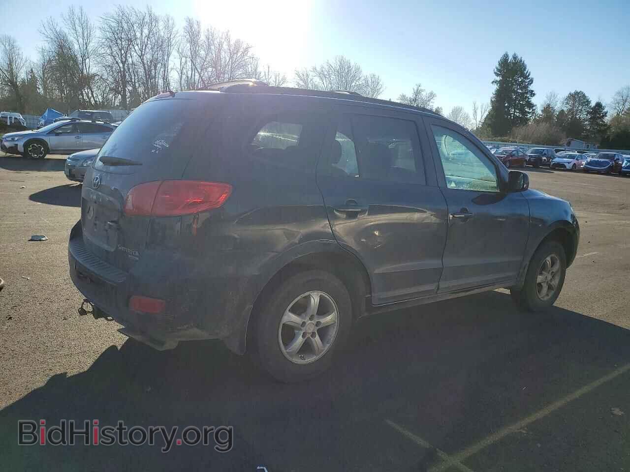 2007 HYUNDAI SANTA FE - VIN: 5NMSG73D27H080892 - Фото 3