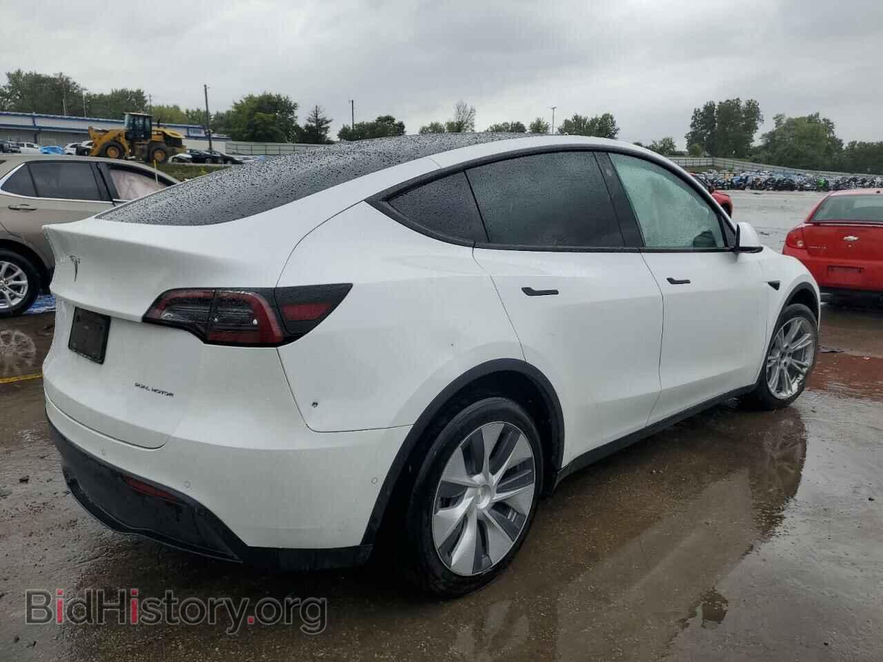 2022 TESLA MODEL Y - VIN: 7SAYGDEEXNF400511 - Фото 3