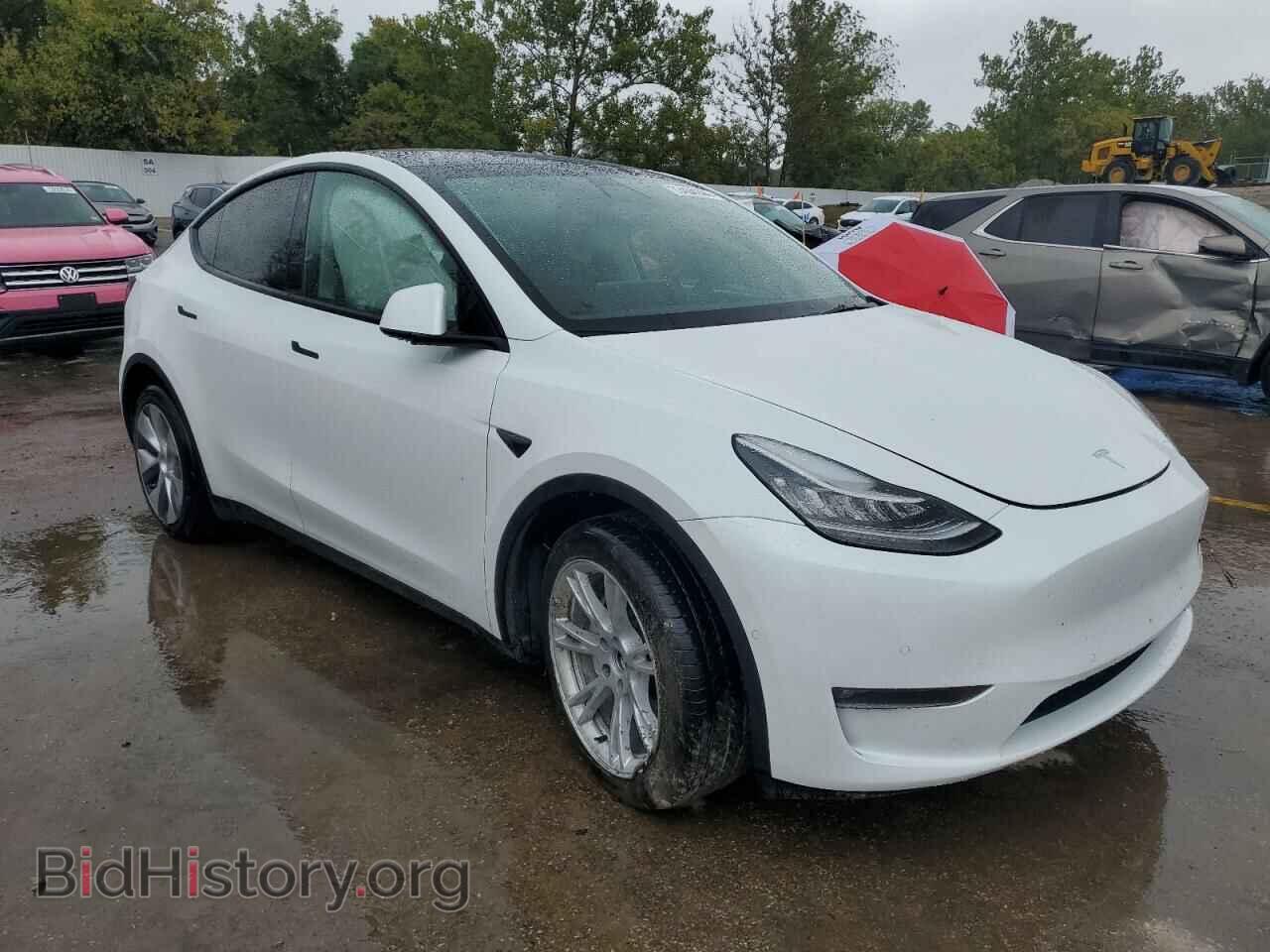 2022 TESLA MODEL Y - VIN: 7SAYGDEEXNF400511 - Фото 4