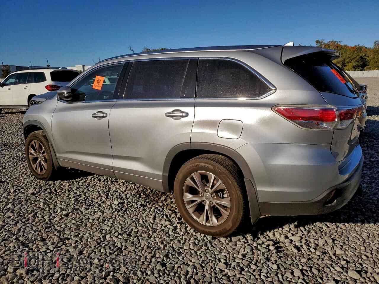 2015 TOYOTA HIGHLANDER - VIN: 5TDJKRFH2FS190714 - Фото 2