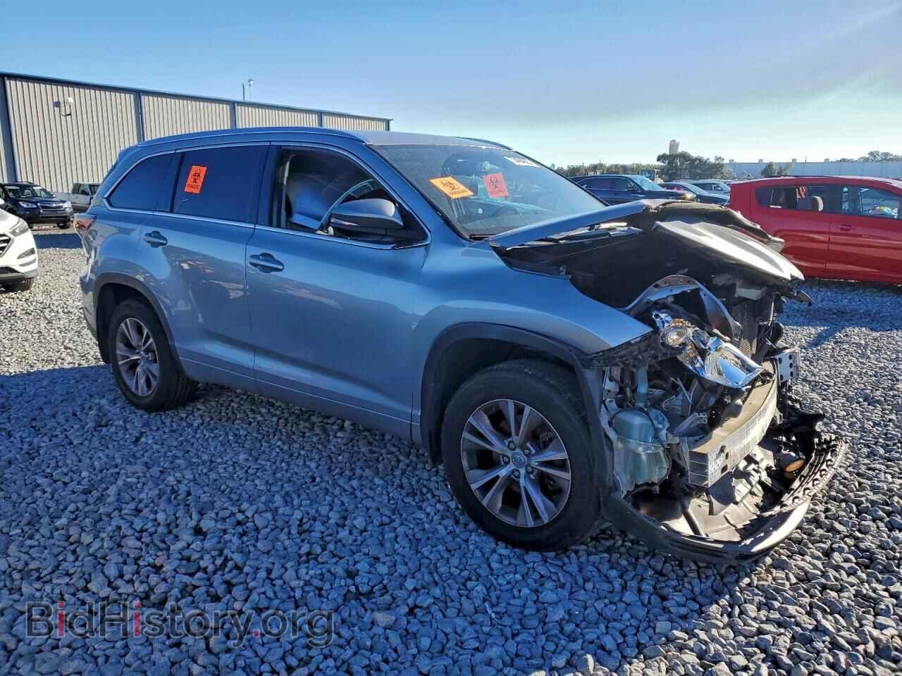 2015 TOYOTA HIGHLANDER - VIN: 5TDJKRFH2FS190714 - Фото 4