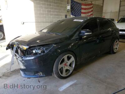 2014 Ford FOCUS ST, black — VIN 1FADP3L97EL453925, Copart