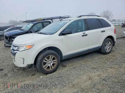 2012 Ford EDGE SE, белый — VIN 2FMDK3GC4CBA30680, Copart