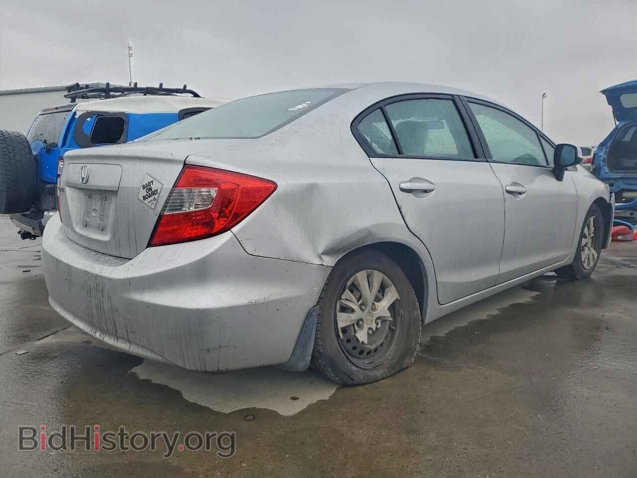 2012 HONDA CIVIC - VIN: 19XFB2F53CE327247 - Фото 3