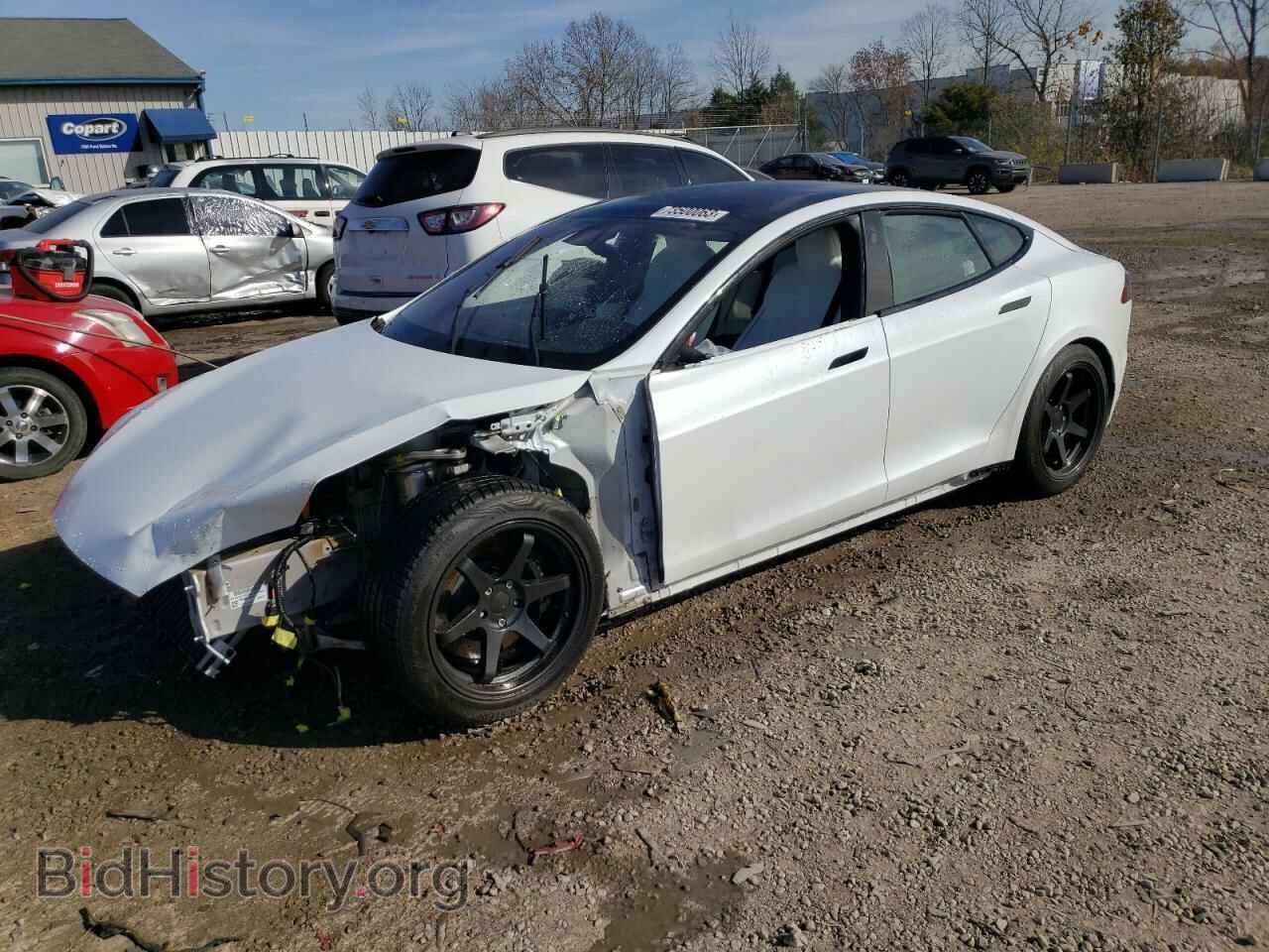 Photo 5YJSA1E60MF442552 - TESLA MODEL S 2021