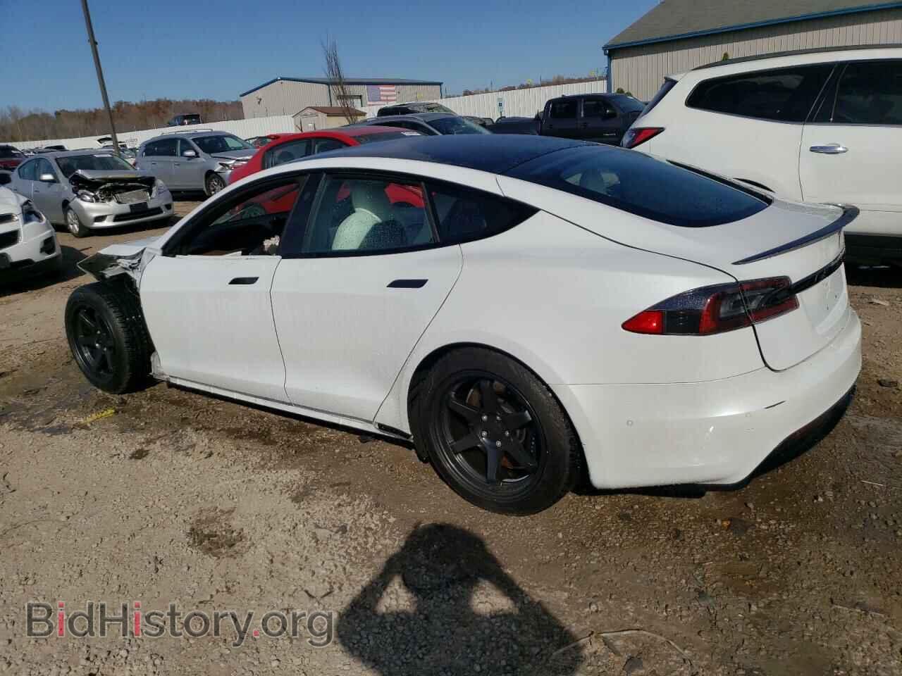 2021 TESLA MODEL S - VIN: 5YJSA1E60MF442552 - Фото 2