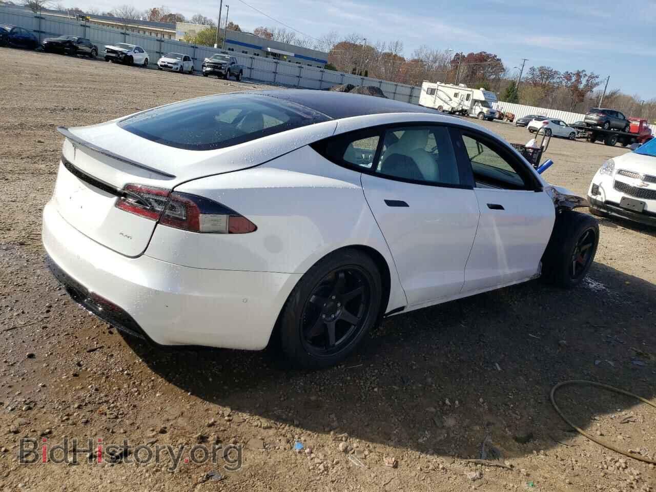 2021 TESLA MODEL S - VIN: 5YJSA1E60MF442552 - Фото 3