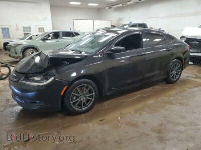 2015 Chrysler 200 S, черный — VIN 1C3CCCBB8FN614203, Copart