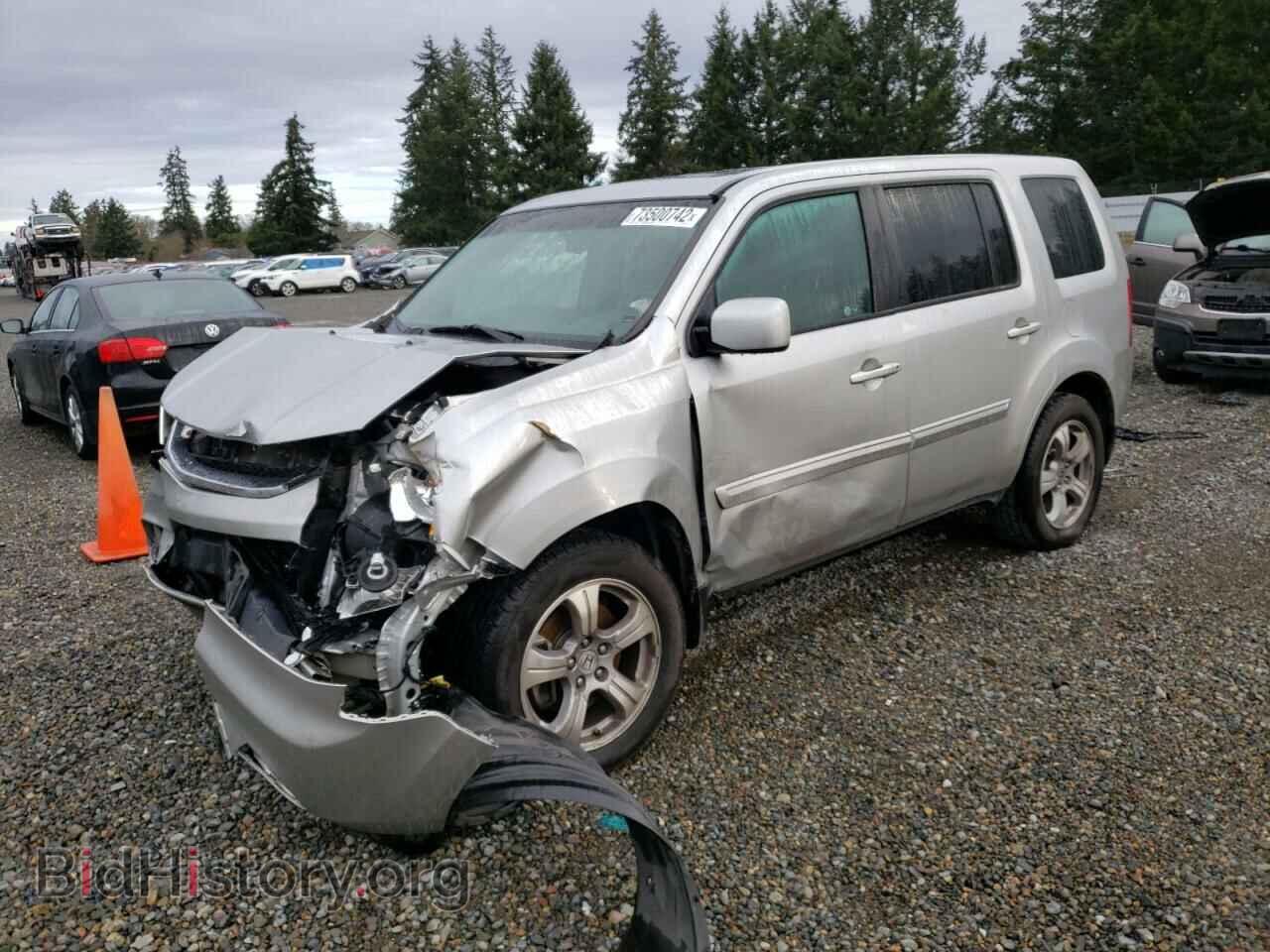 Photo 5FNYF4H57CB039764 - HONDA PILOT 2012