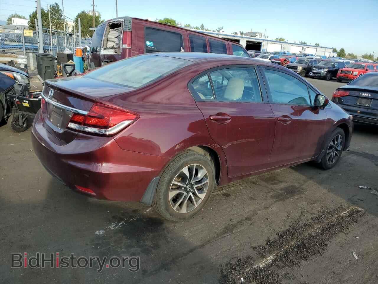 2014 HONDA CIVIC - VIN: 19XFB2F84EE001213 - Фото 3
