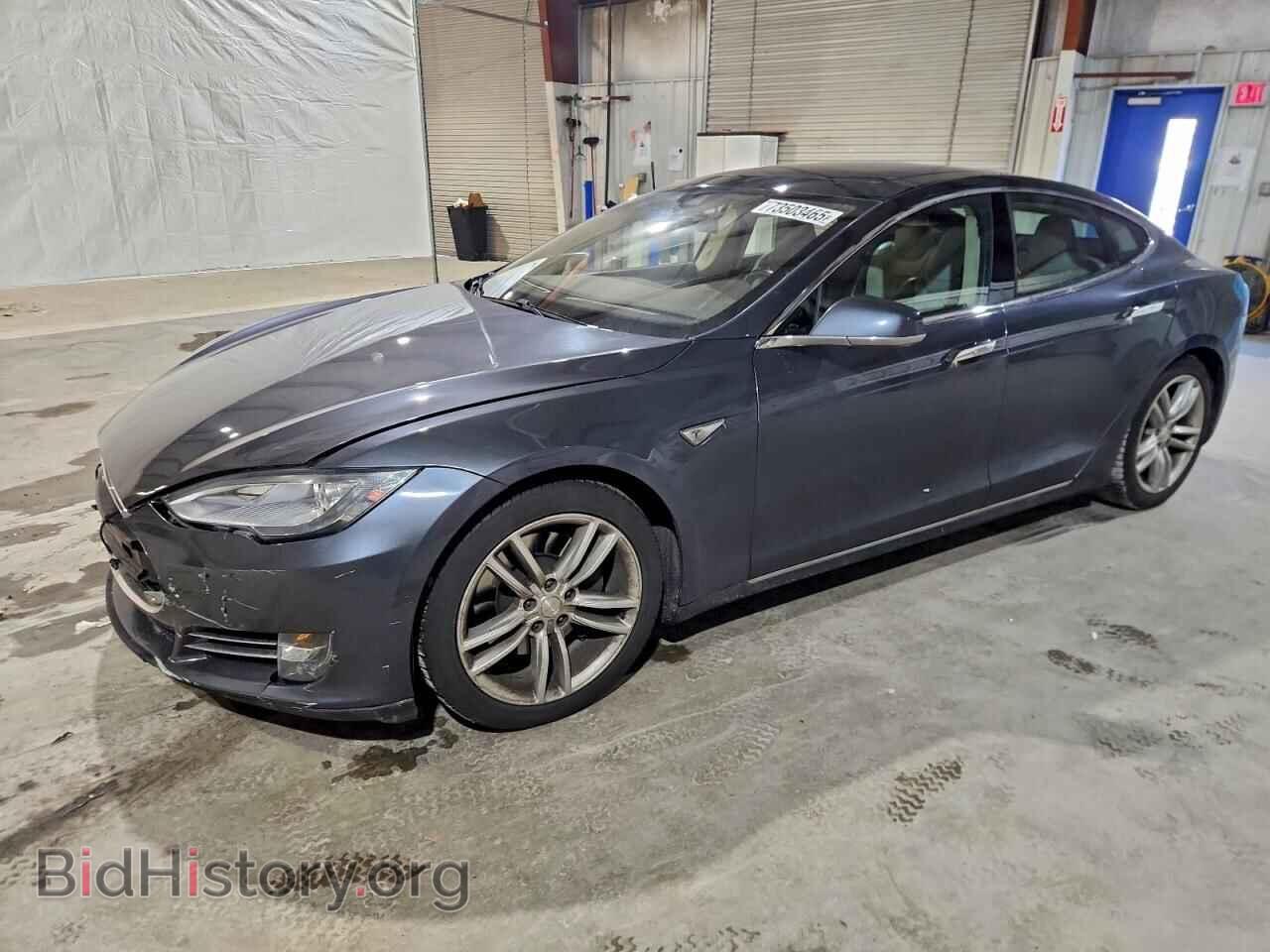 Photo 5YJSA1H28FF094284 - TESLA MODEL S 2015