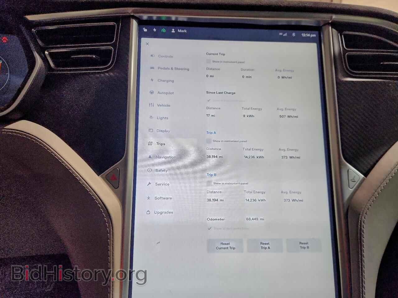 2015 TESLA MODEL S - VIN: 5YJSA1H28FF094284 - Фото 9