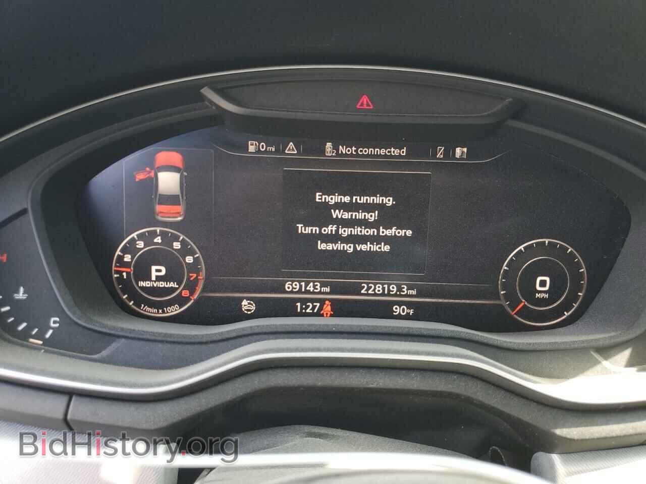 2017 AUDI A4 - VIN: WAUDNAF44HN041472 - Фото 9