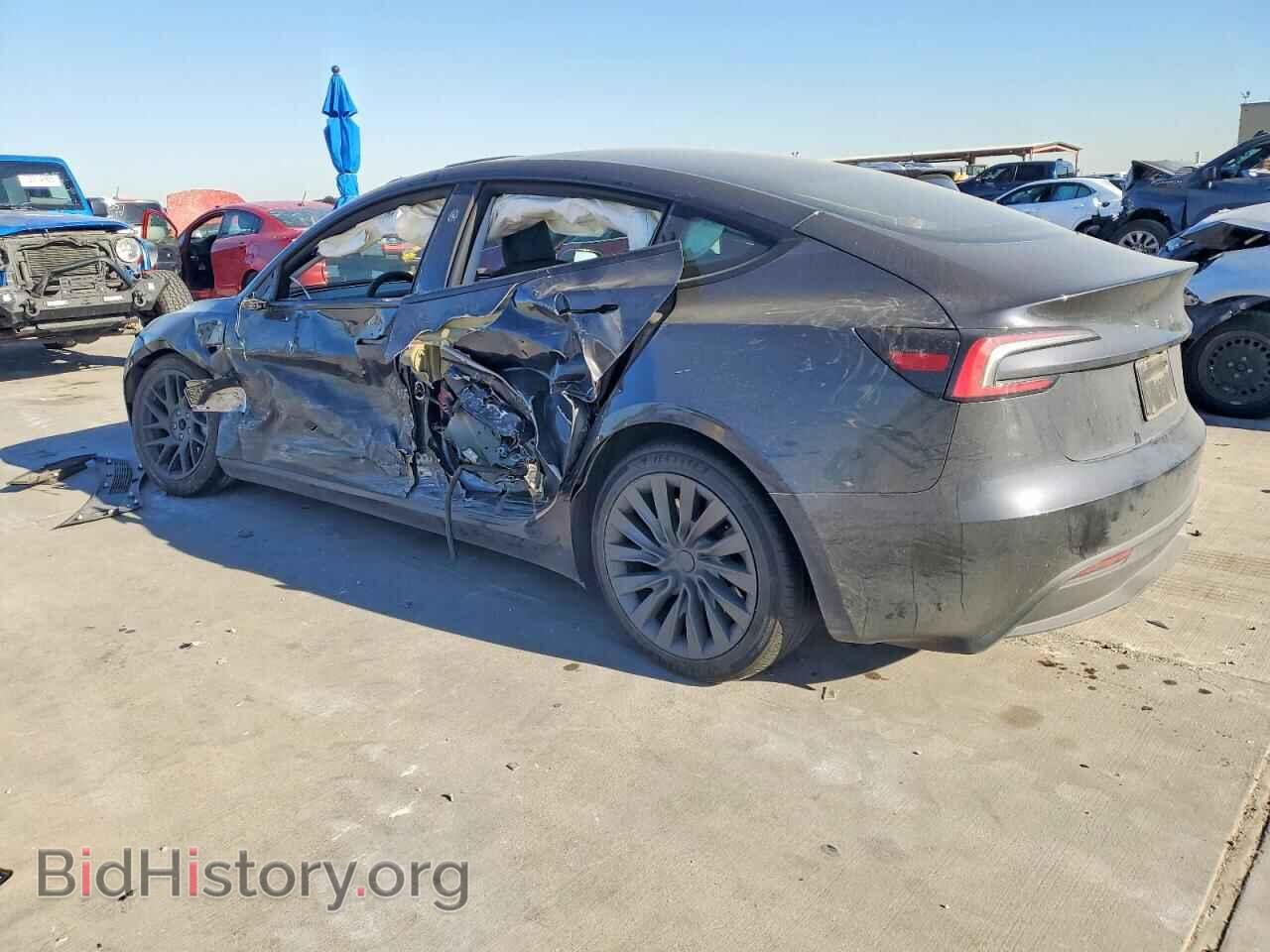 2024 TESLA MODEL 3 - VIN: 5YJ3E1EA9RF782352 - Фото 2
