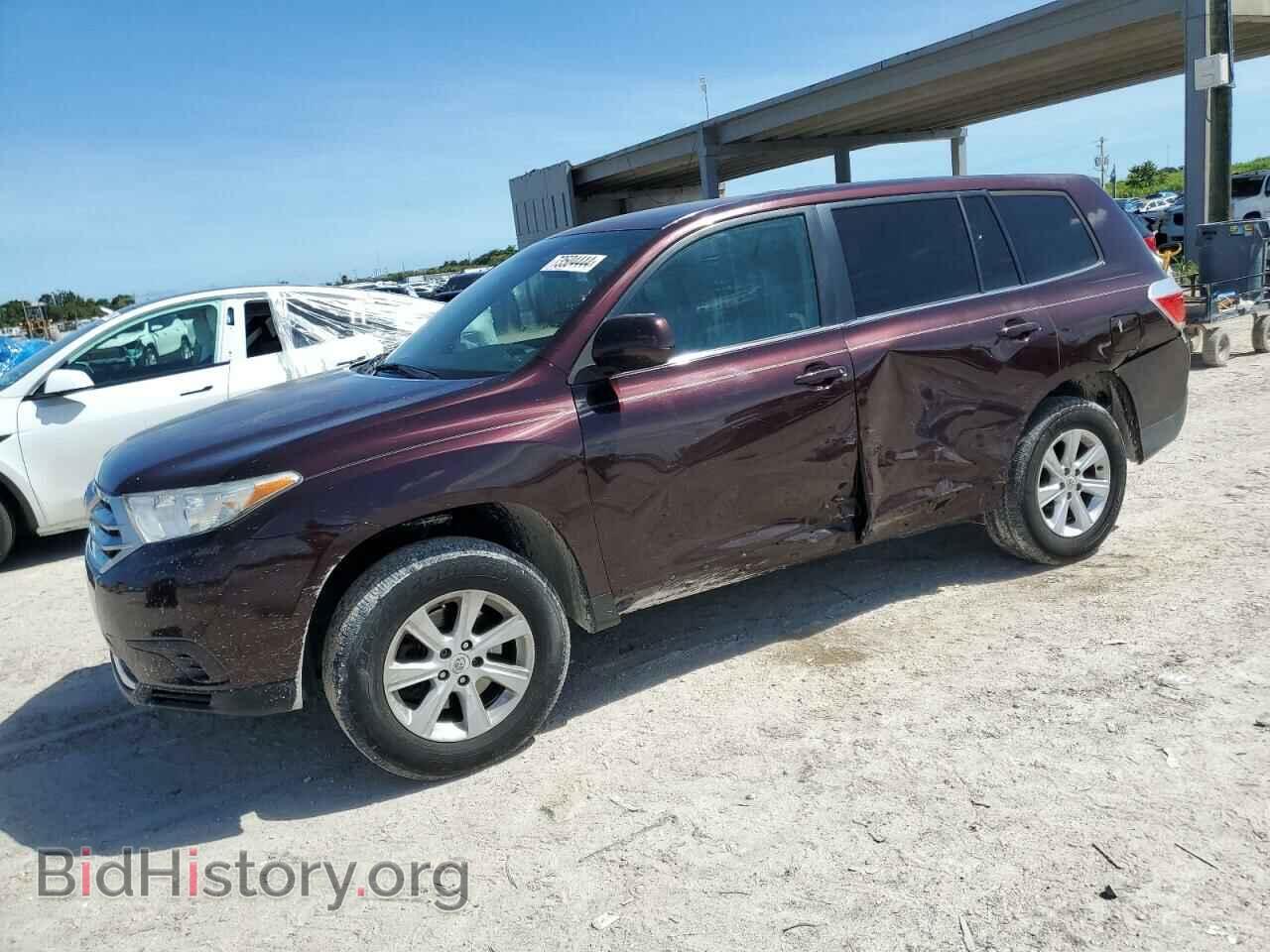 Фотография 5TDZA3EH5CS029435 - TOYOTA HIGHLANDER 2012