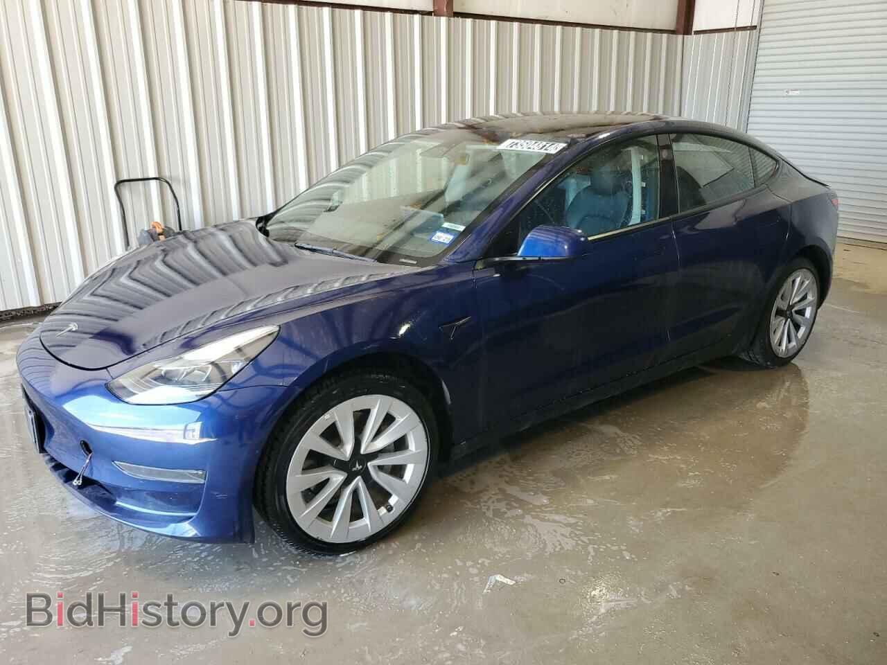 Фотография 5YJ3E1EA6NF285558 - TESLA MODEL 3 2022