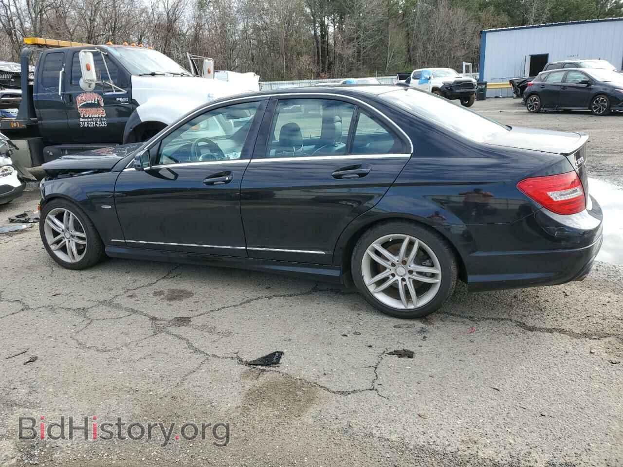 2012 MERCEDES-BENZ C-CLASS - VIN: WDDGF4HB2CA606544 - Фото 2