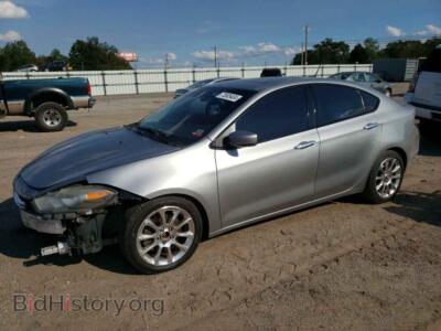 2015 Dodge DART Limited, silver — VIN 1C3CDFCB6FD174565, Copart