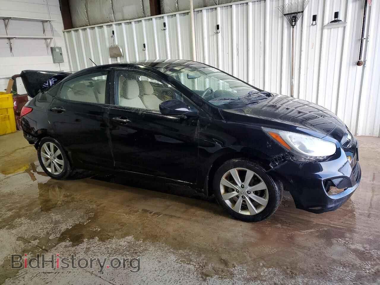 2012 HYUNDAI ACCENT - VIN: KMHCU4AE1CU227807 - Фото 4