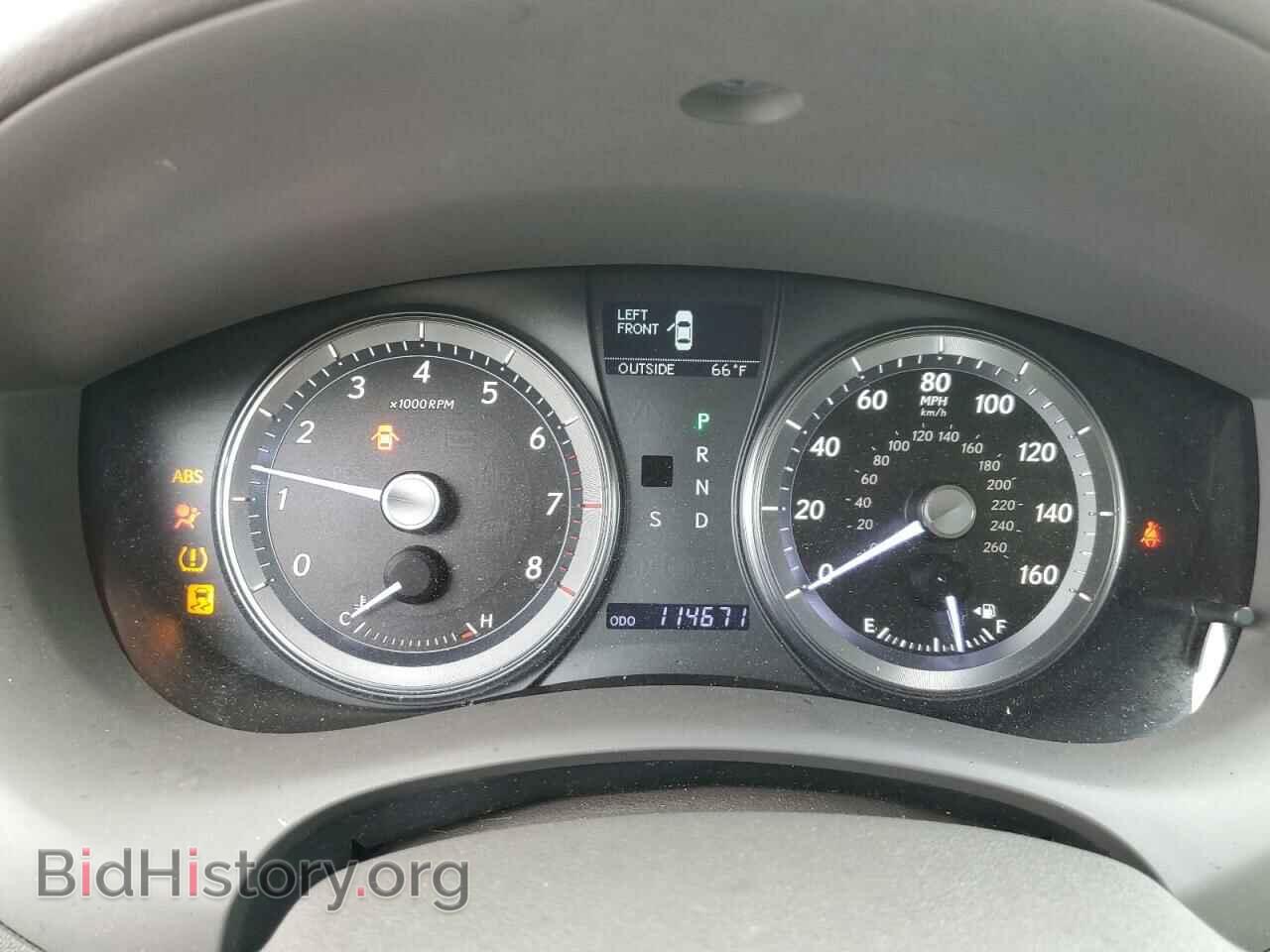 2012 LEXUS ES350 - VIN: JTHBK1EGXC2492459 - Фото 9