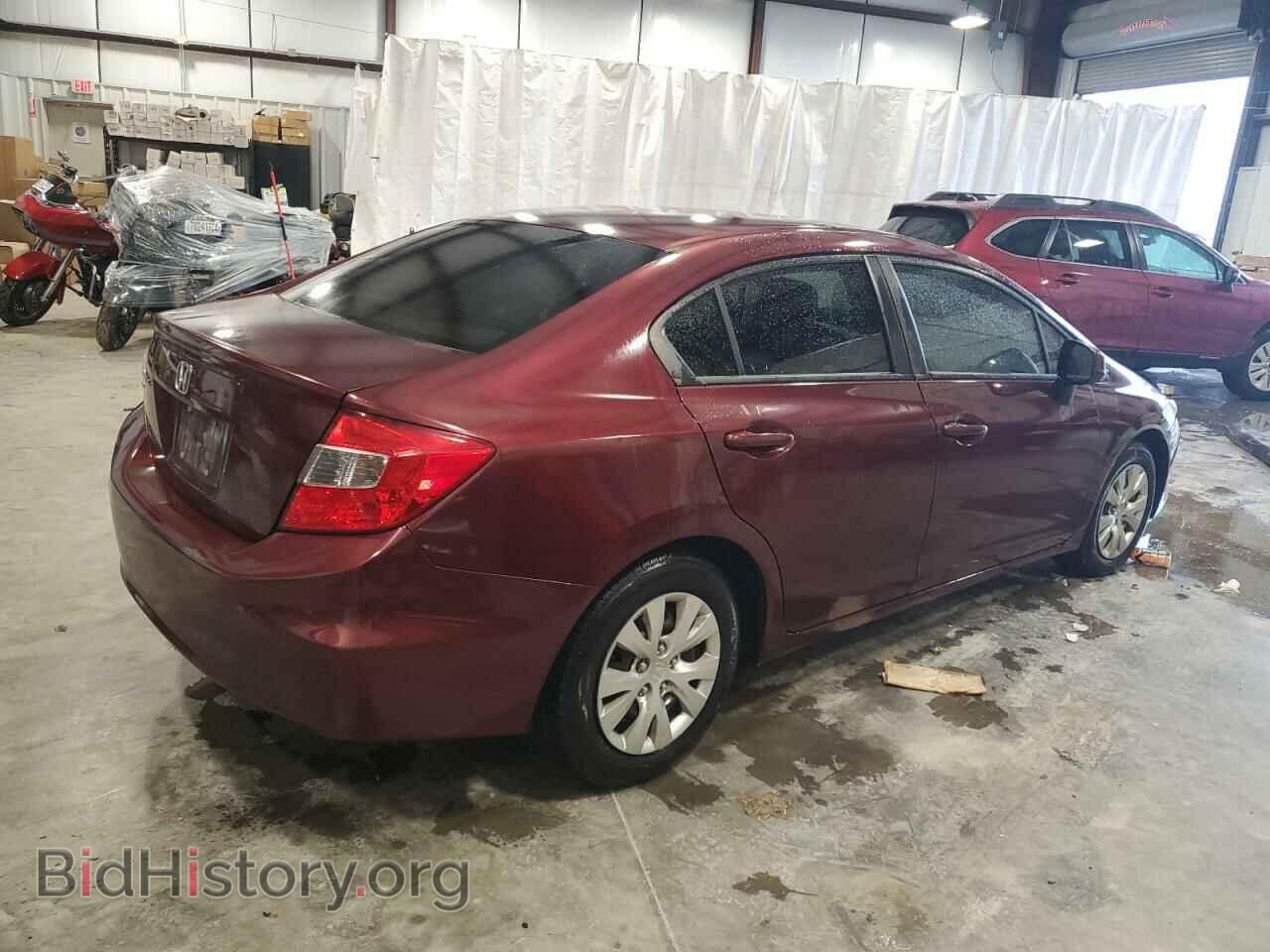 2012 HONDA CIVIC - VIN: 19XFB2F5XCE347818 - Фото 3