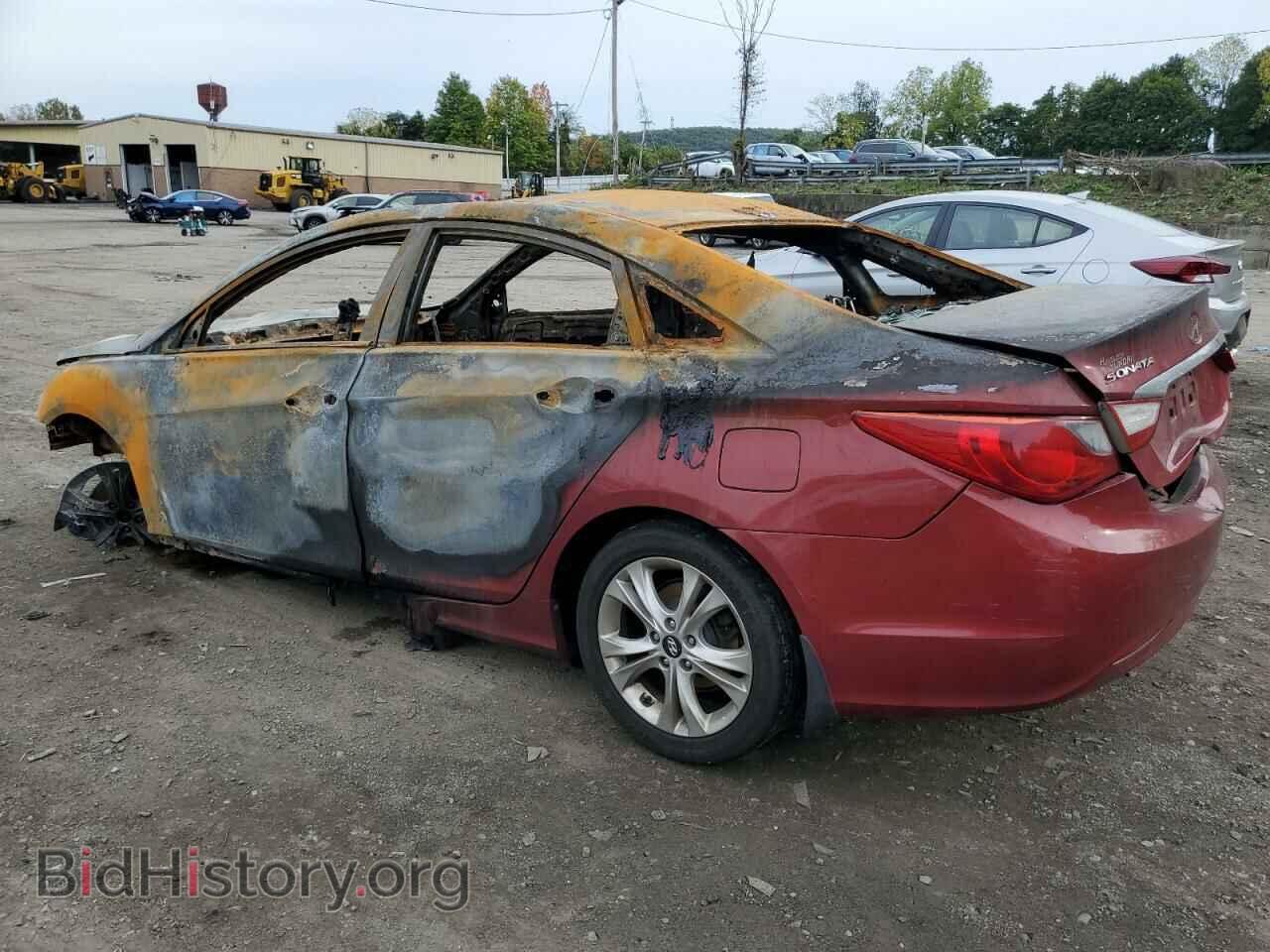2013 HYUNDAI SONATA - VIN: 5NPEC4ACXDH603706 - Фото 2